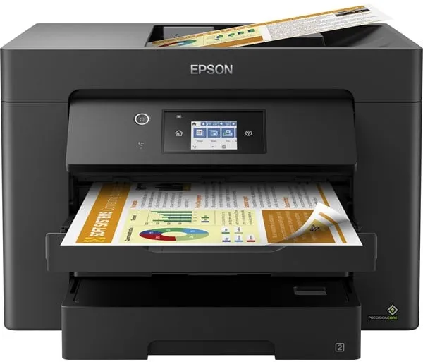 Epson WorkForce WF-7830DTWF A3 All-in-One-bläckstråleskrivare Multifunktion med fax - Färg - Bläck