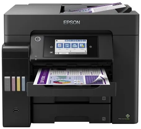Epson EcoTank ET-5850 All in One bläckstråleskrivare multifunktion med fax - färg - bläck