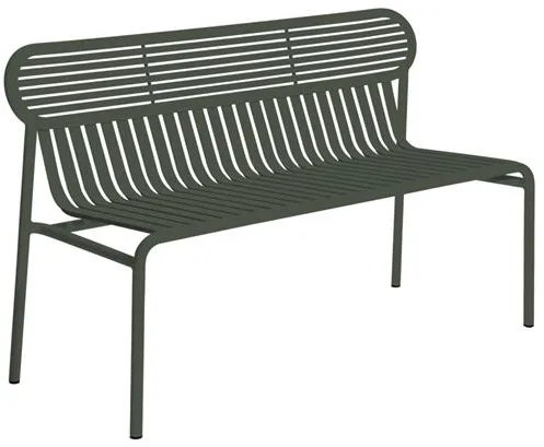 Petite Friture WEEK-END Bänk Glasgrön