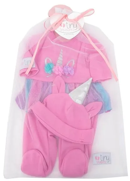Tiny Treasures Dockkläder Enhörning