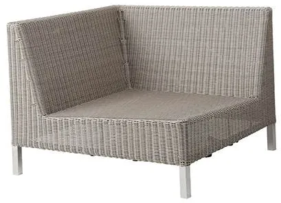 Cane-Line Connect hörnmodul, taupe