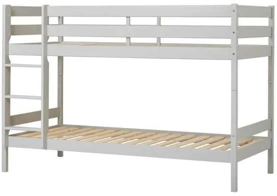 Hoppekids ECO Comfort våningssäng 90x200 cm - Dove Grey