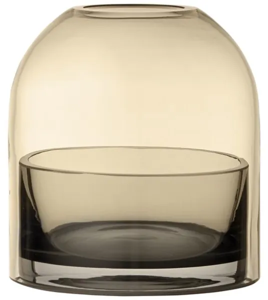 AYTM TOTA Lykta för Värmeljus Bärnsten/Svart