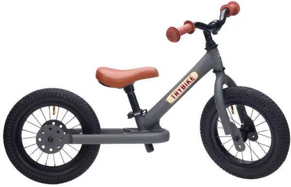 Balanscykel, 2-hjulig, antracitgrå