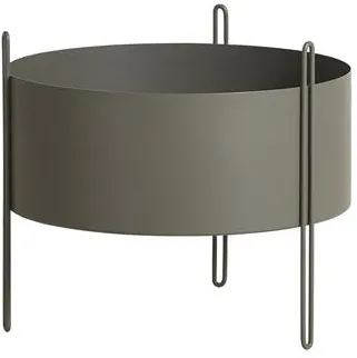 Woud Pidestall Blomkruka Medium Taupe